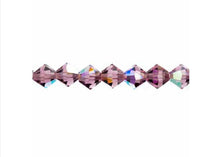 Load image into Gallery viewer, Preciosa Rondelle 6mm Amethyst AB
