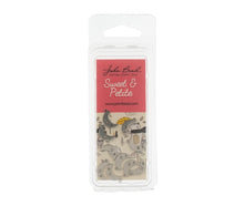 Load image into Gallery viewer, Sweet &amp; Petite Charms 11.7x7.5mm Moon with Stars Silver 10pcs
