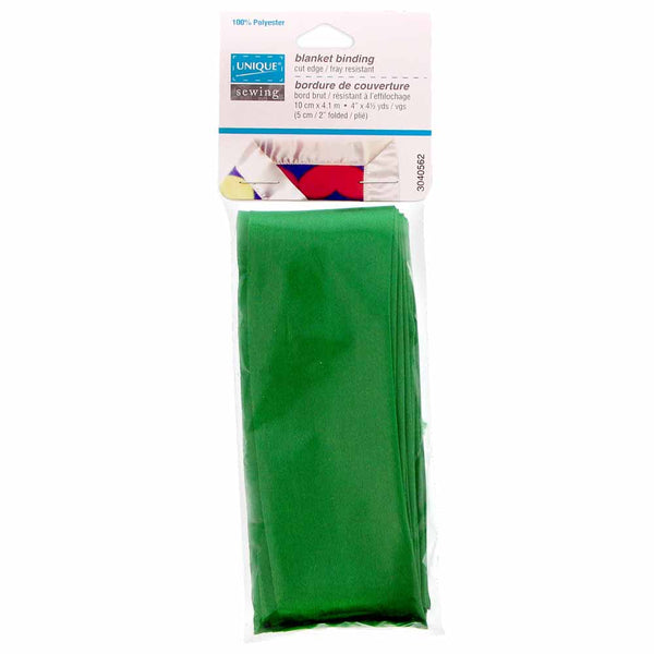 BLANKET BINDING 4 INCH - Green