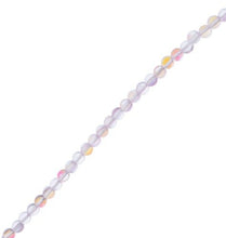 Load image into Gallery viewer, Crystal Lane 7" Glow in the Dark Round Beads (6mm) - Purple AB
