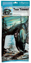 Load image into Gallery viewer, Tea Towel (microfiber) - A Bear&#39;s Journey by Carla Joseph
