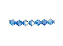 Load image into Gallery viewer, Preciosa Rondelle 6mm Sapphire AB
