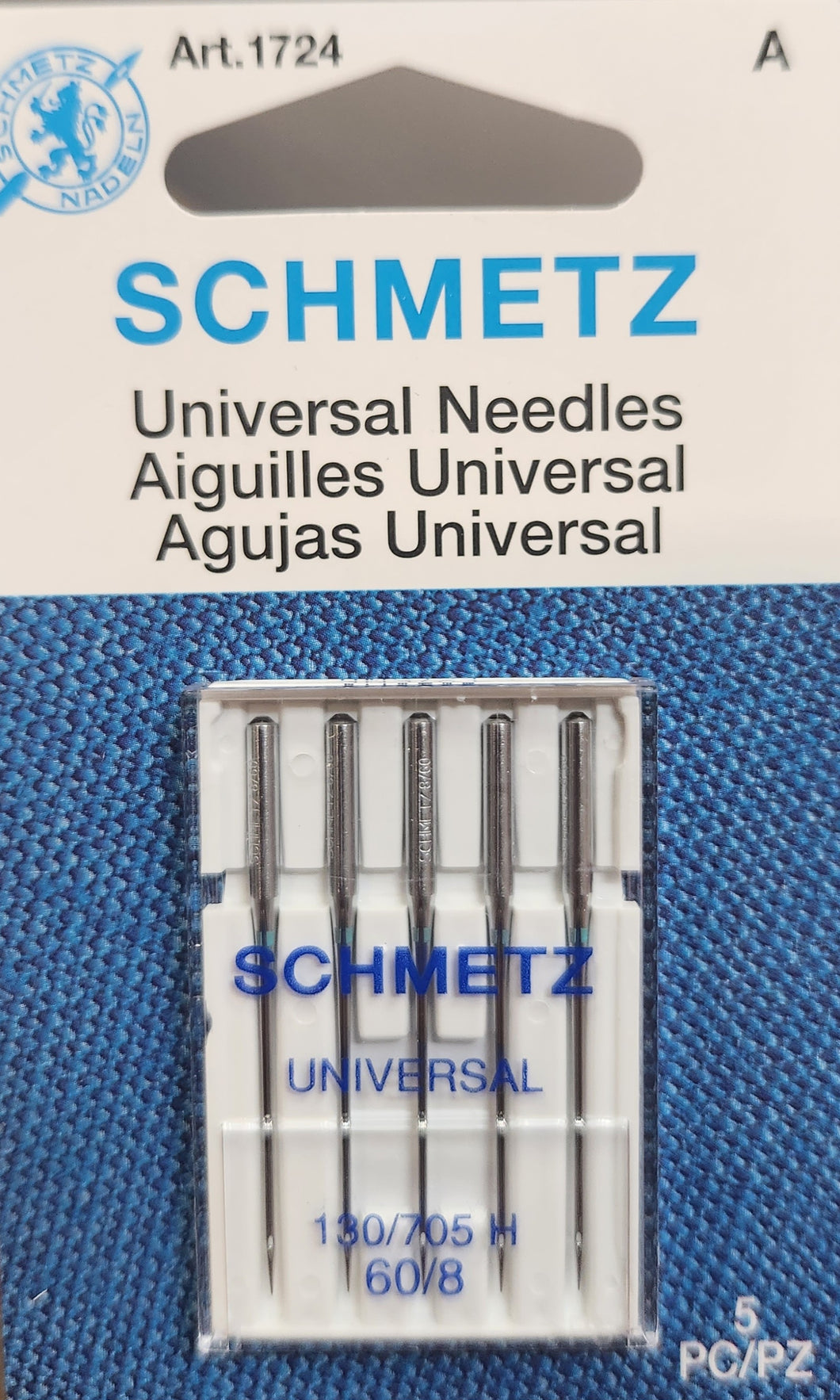 SCHMETZ Universal Needles 130/705 H 60/8