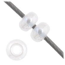 Load image into Gallery viewer, 11/0 Seedbead Opaque White Dyed Pearl
