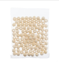 Load image into Gallery viewer, Bone Bead 10mm Round 100pcs
