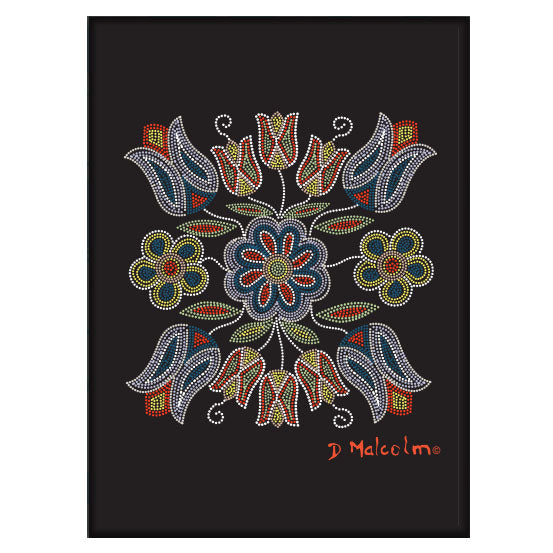 Silver Threads Magnet by Deb Malcolm
