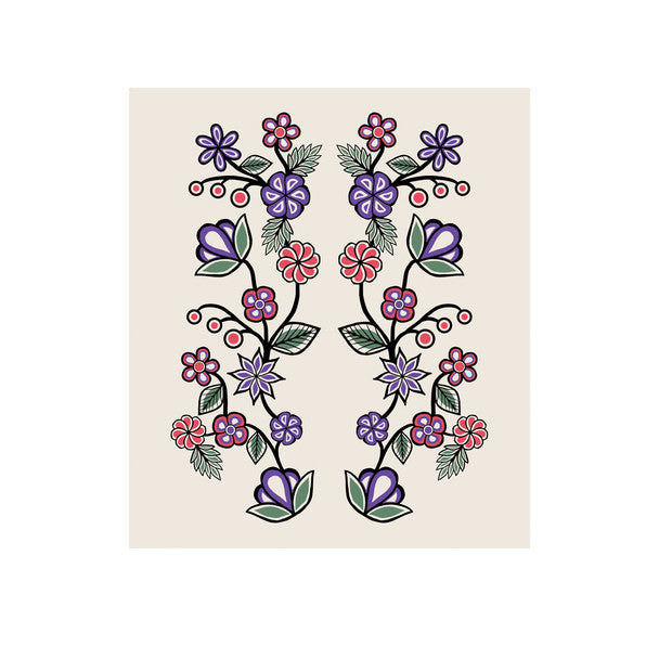 Eco Cloth - Ojibwe Florals by Storm Angeconeb