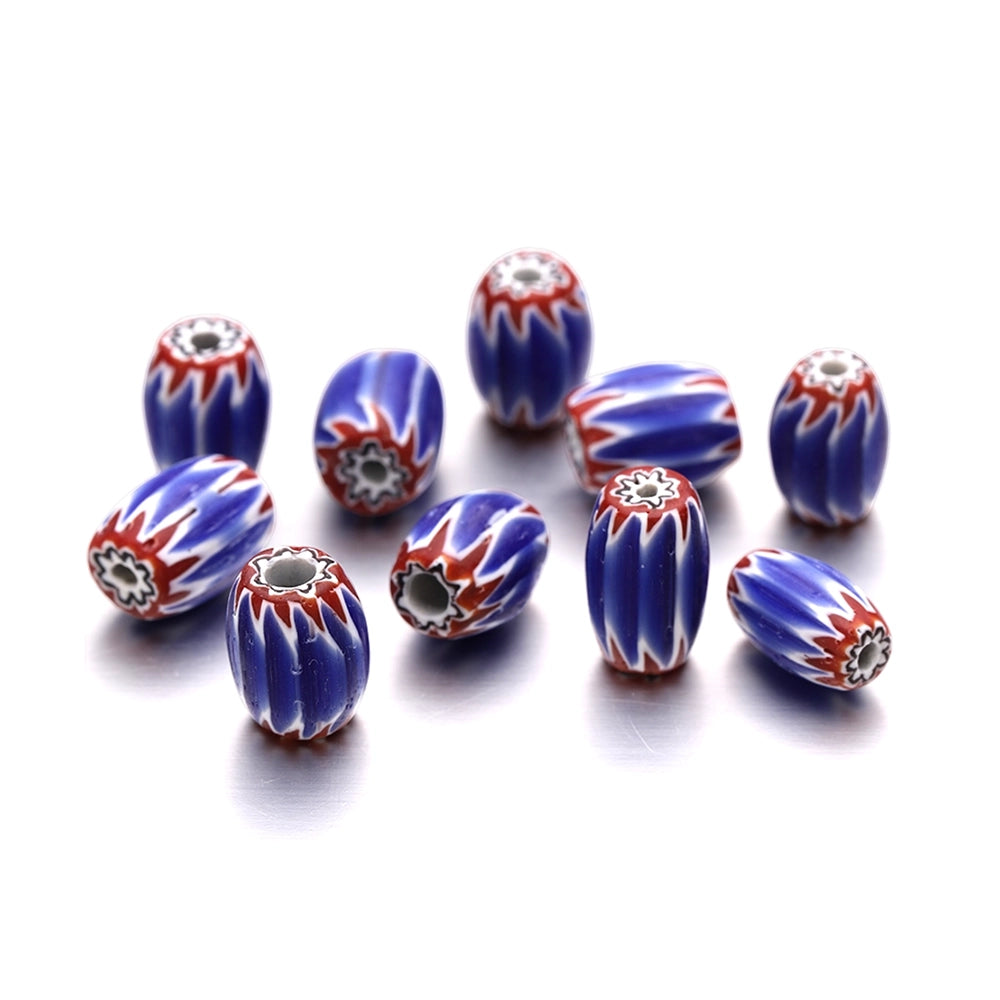 Chevron Style Beads 7x10mm (10pc bags)