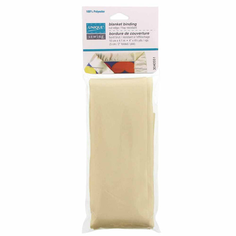 BLANKET BINDING 4 INCH - Cream
