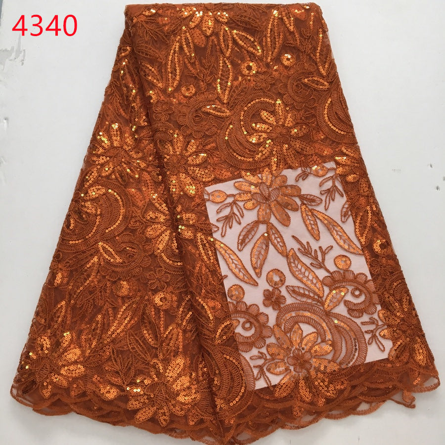 Lace - 4340 - Copper (PER/YARD)