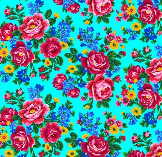 Kokum Scarf 677Aqua Cotton