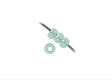 Load image into Gallery viewer, (Vial Miyuki Size 6/0) Aqua Green S/L Opal Dyed Alabaster
