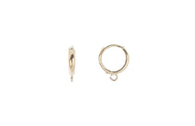 Load image into Gallery viewer, Huggie Hoop 12x13.5mm (Gold)
