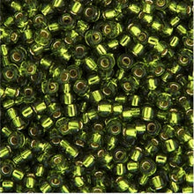 Load image into Gallery viewer, (Vial Miyuki Size 6/0) Olive Silver Lined
