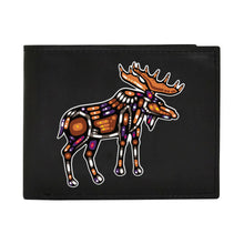 Load image into Gallery viewer, Moose Men&#39;s Wallet by John Rombough
