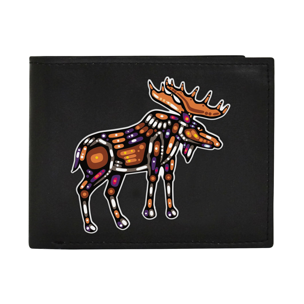 Moose Men's Wallet by John Rombough