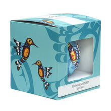 Load image into Gallery viewer, Hummingbird - Glass Ornament by Francis Dick
