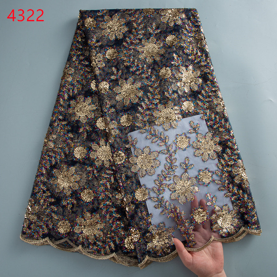 Lace - 4322 - Black (PER/YARD)