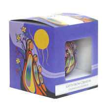 Load image into Gallery viewer, Gifts From Creator - Glass Ornament by Emily Kewageshig
