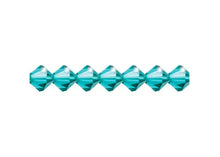 Load image into Gallery viewer, Preciosa Rondelle 6mm Blue Zircon
