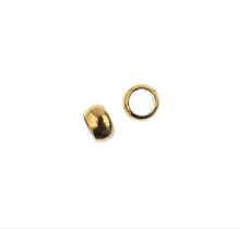 Load image into Gallery viewer, Crimp Bead 3mm (Gold)

