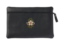 Load image into Gallery viewer, Floret Beaded Utility Bag - Black
