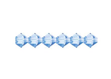 Load image into Gallery viewer, Preciosa Rondelle 6mm Light Sapphire
