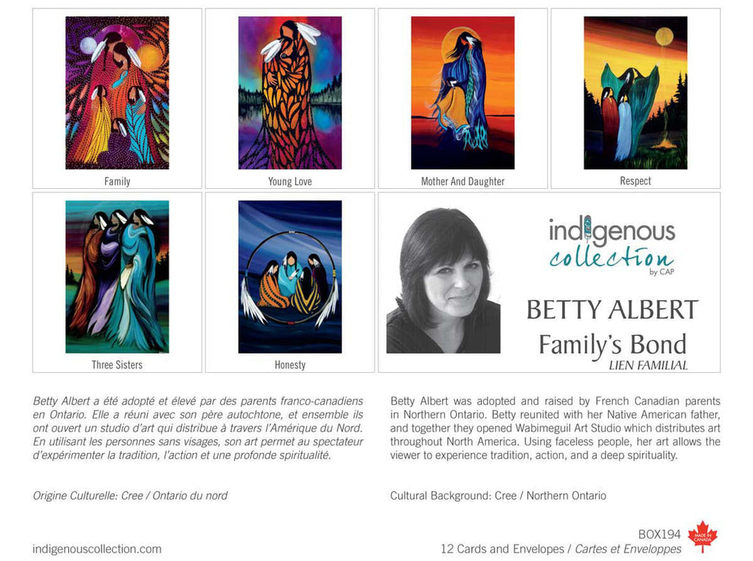 Cards and Envelopes - Family's Bond by Betty Albert