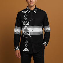 Load image into Gallery viewer, 49DZINE Casual Dress Shirt - Owl Watcher
