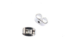 Load image into Gallery viewer, Earring Clutch Butterfly (Silver)
