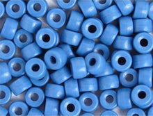 Load image into Gallery viewer, Czech Glass Crowbead 9mm - Opaque Medium Blue (20pcs)
