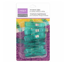 Load image into Gallery viewer, Clever Clips Large Turquoise (12pc)
