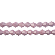 Load image into Gallery viewer, Bicone 2 Strand 7&quot;- 8mm Opaque Dark Purple
