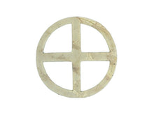 Load image into Gallery viewer, Rawhide Medicine Wheel (2" diameter)
