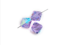 Load image into Gallery viewer, Preciosa Rondelle 6mm Violet AB
