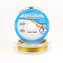 Load image into Gallery viewer, Flexalon 7 Strand, 0.48mm - Satin Gold
