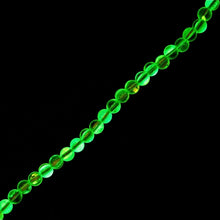 Load image into Gallery viewer, Crystal Lane 7" Glow in the Dark Round Beads (6mm) - Light Blue AB
