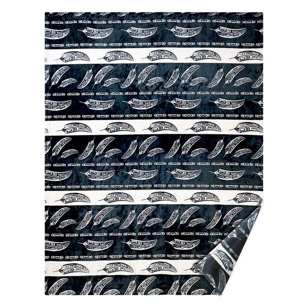 Fleece Blanket - Gift of Honour by Francis Horne Sr