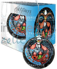 Load image into Gallery viewer, Blessed - Glass Ornament by Jackie Traverse
