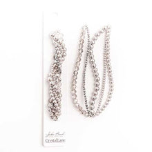 Load image into Gallery viewer, Crystal Lane DIY Twisted Bead Strands - Silver Brunia
