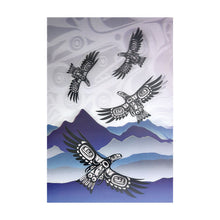 Load image into Gallery viewer, 3D Lenticular Art Card - Soaring Eagle by Corey Bulpitt
