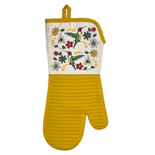 Load image into Gallery viewer, Silicone Oven Mitt - Hummingbird (Nenookaasi) by Storm Angeconeb

