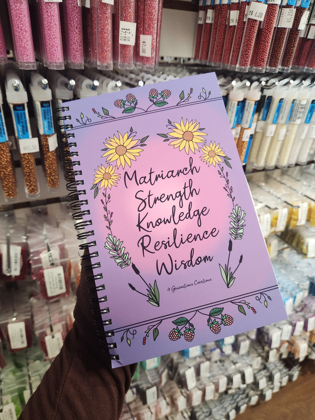 Notebook: Matriarch, Strength, Knowledge, Resilience, Wisdom