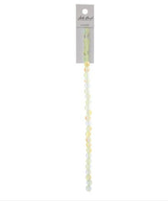 Load image into Gallery viewer, Crystal Lane 7" Glow in the Dark Round Beads (6mm) - Yellow AB
