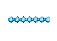 Load image into Gallery viewer, Preciosa Rondelle 6mm Sapphire
