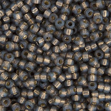 Load image into Gallery viewer, (Vial Miyuki Size 6/0) Dark Grey S/L Dyed Alabaster
