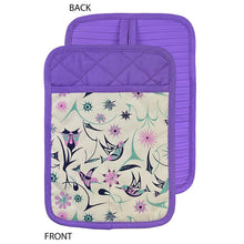 Load image into Gallery viewer, Silicone Potholder - Hummingbirds by Nicole La Rock
