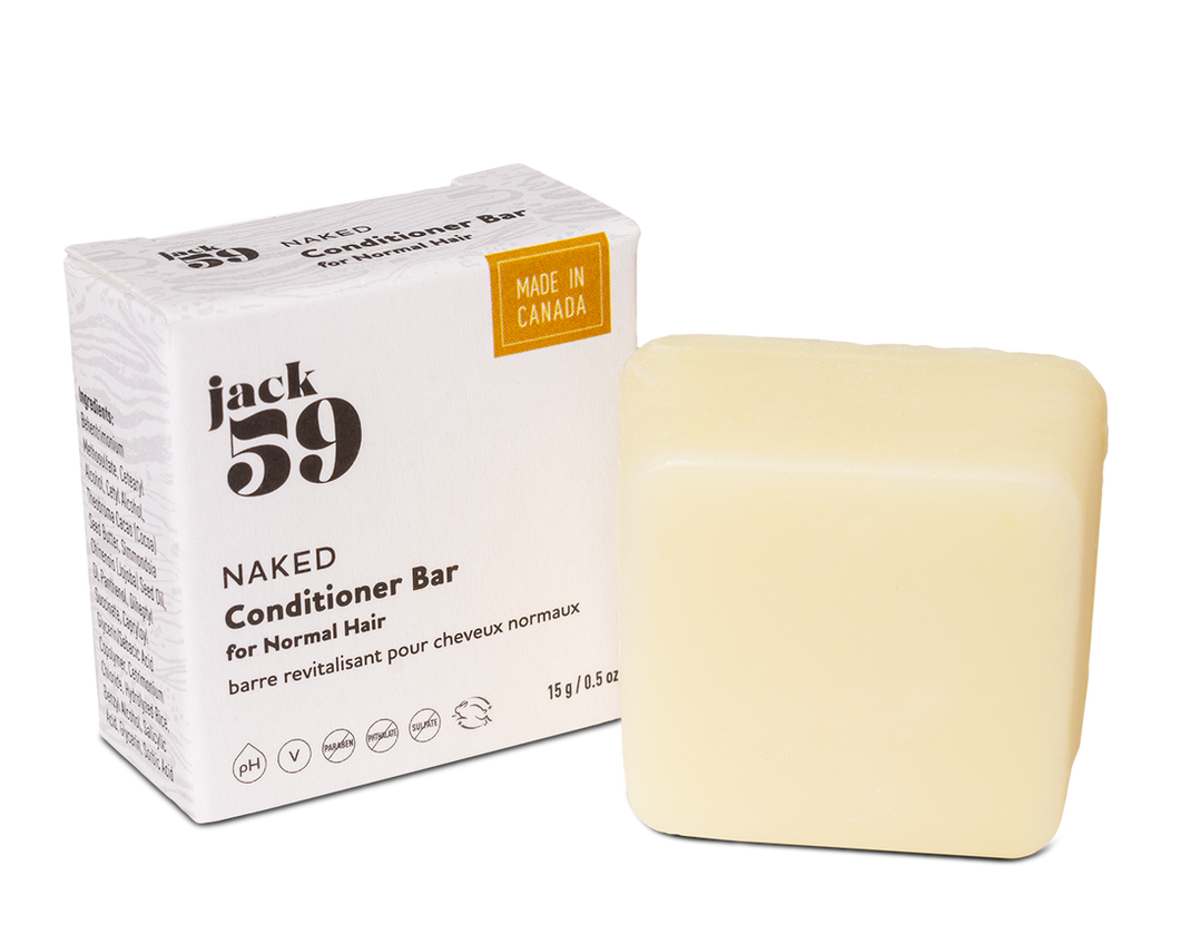 Travel Buddies Conditioner Bar- Naked (for Normal Hair)