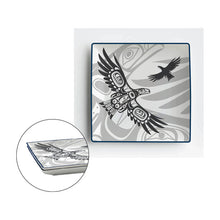 Load image into Gallery viewer, Appetizer Plates (Set of 2) - Soaring Eagle by Corey Bulpitt
