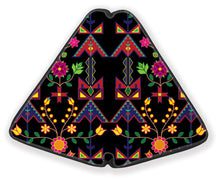 Load image into Gallery viewer, 27&quot; Geometric Floral Spring Black Fan Case
